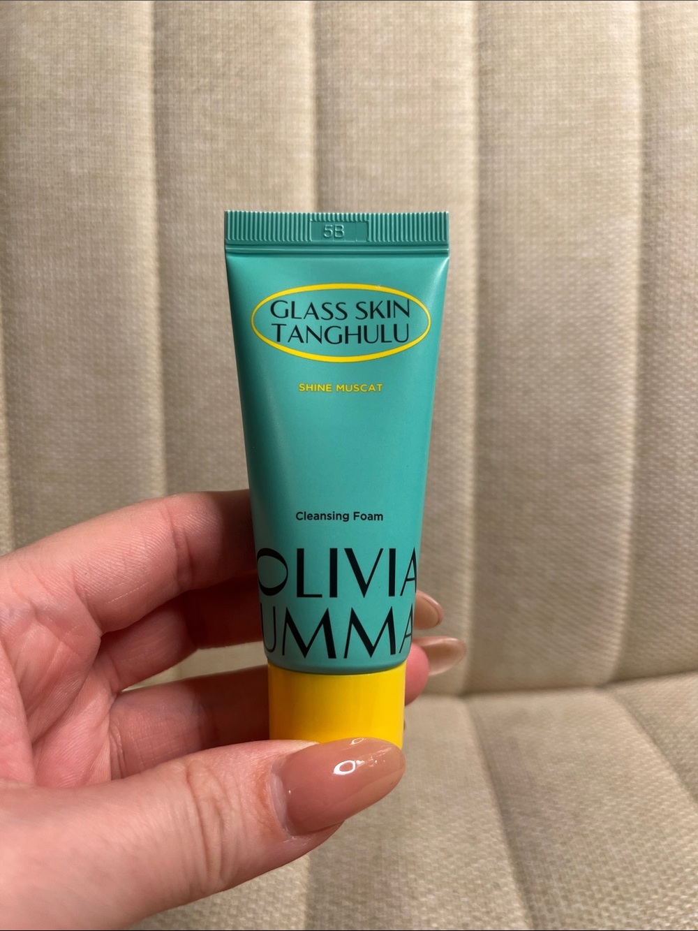 OLIVIA UMMA Glass Skin Tanghulu Cleansing Foam